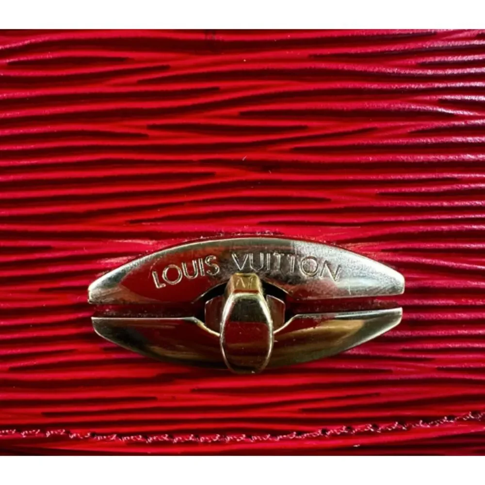 Louis Vuitton Malsherbes Red Epi Leather LV Handbag (LVXX300) - Picture 10 of 16